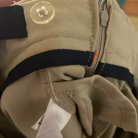 FRENCH TOAST Girl's Adjustable Waist Two-Tab Scooter Size 16 In Khaki - Picture 9 of 9